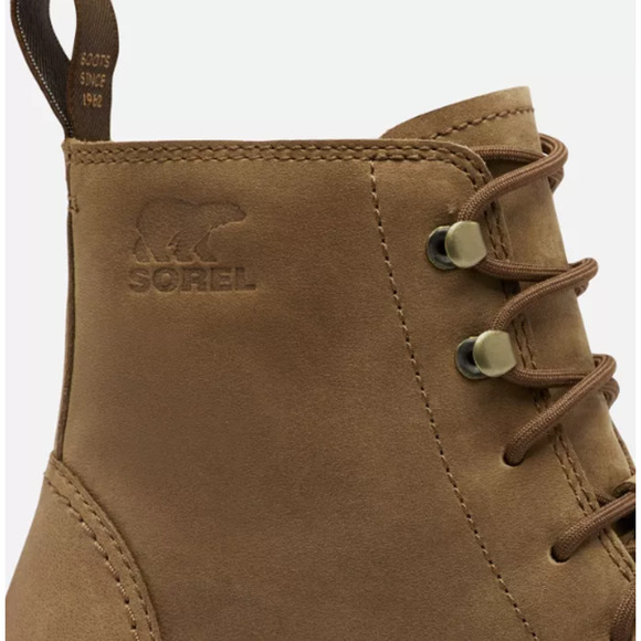 Sorel Women's Lace Up Boots in Brown and Cream - Picture 6 of 6